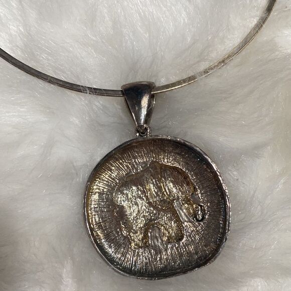 Fitz & Co Matching Elephant Necklace & Earring Set - Picture 5 of 6